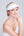 Topaz - Woven Straw Beaded Visor