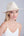 Vera - Shell Beaded Straw Fedora