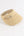 Natural Straw Visor with Shell Bead Embellishment