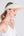 Verity - Pearl Trim Straw Visor