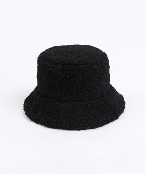 Verity - Faux Shearling Bucket Hat