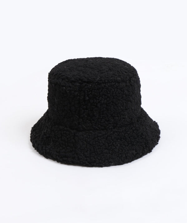 Verity - Faux Shearling Bucket Hat