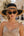 Black straw wide brim hat with metallic shimmer design, gold trim detail and UPF 50 sun protection for beach, holiday and summer outdoor wear.