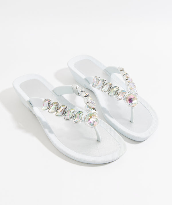 Zane Pool Shoe - White