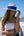 Zina - Straw Fedora with Contrast Satin Band